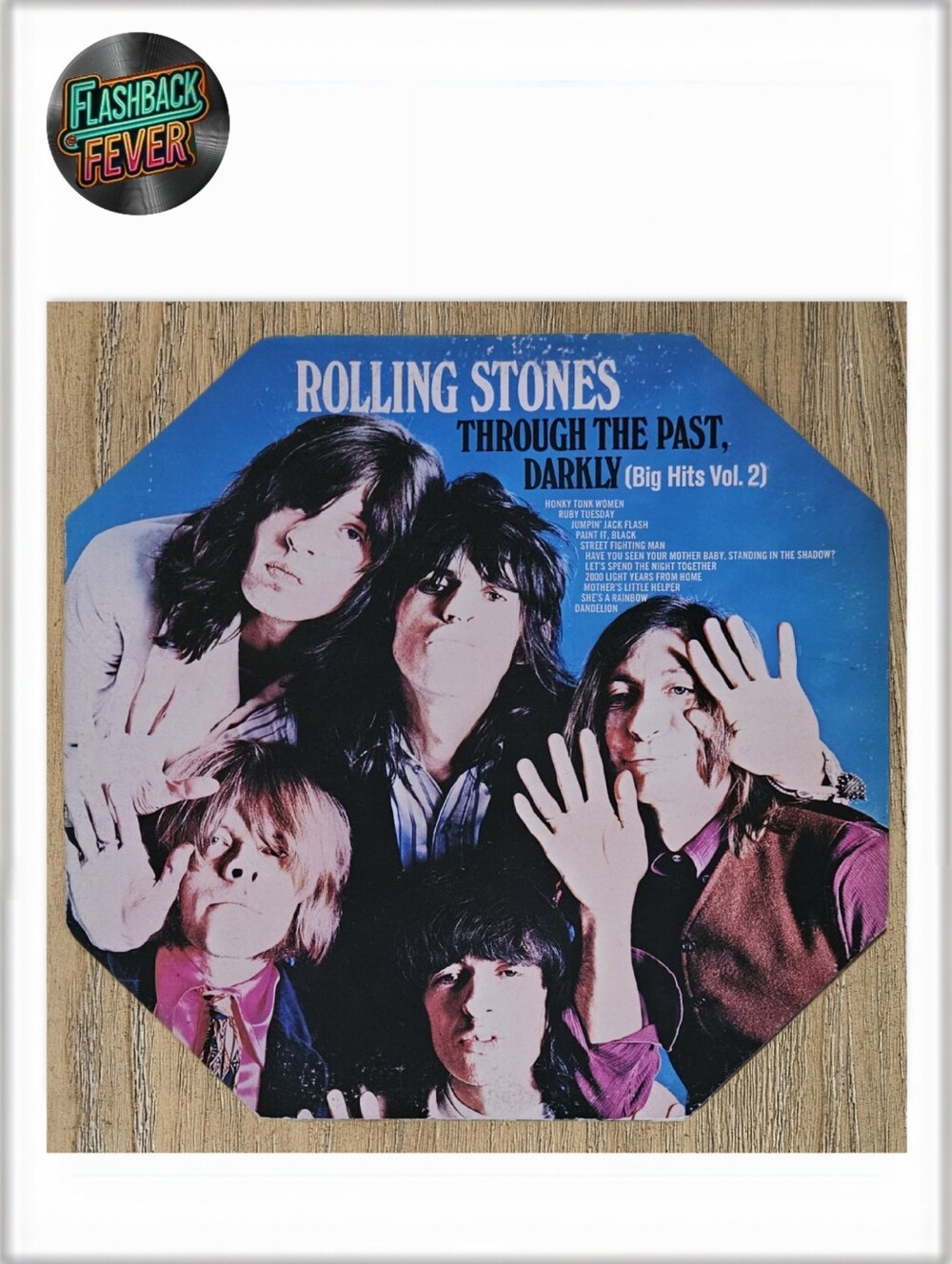 ROLLING STONES•Through the Past, Darkly (Big Hits Vol. 2) 1969 US (#NPS-3) TH Pr